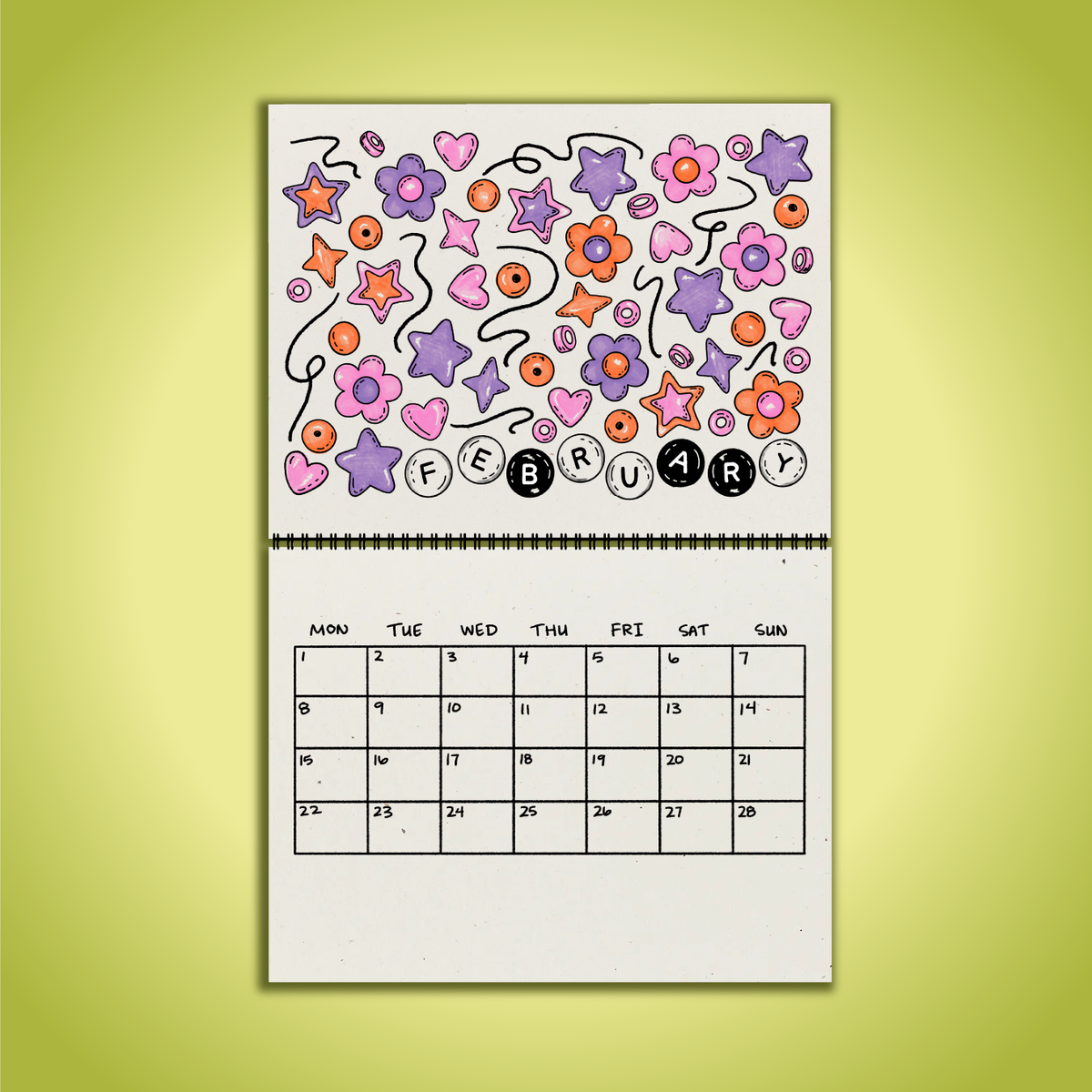 2027 maximalist calendar (PRE-ORDER)