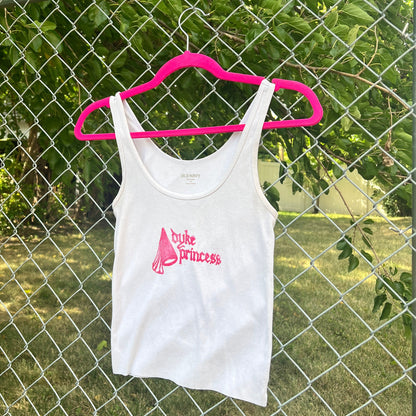 dyke princess tank - white