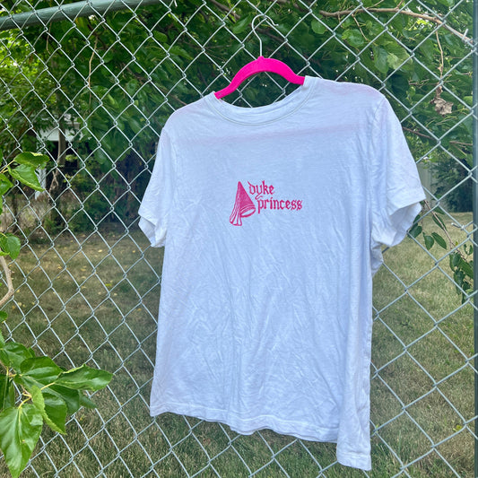 dyke princess shirt - white